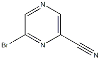 6-Cyano-2-bromopyrazine Struktur