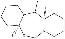 (4As,11Ar)-12-Methyldodecahydropyrido[1,2-C][1,3]Benzoxazepine Struktur