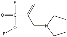 1,1-Difluoro-2-(Pyrrolidinylmethyl)Acrylic Acid Struktur