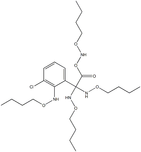 TET-BUTOXY AMINO (3-CHLOROPHENYL)ACETIC ACID Struktur