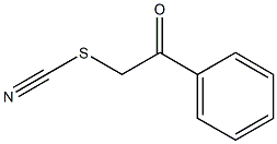 1-phenyl-2-thiocyanatoethanone Struktur