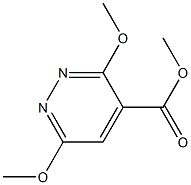 METHYL 3,6-DIMETHOXYPYRIDAZINE-4-CARBOXYLATE Struktur