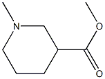 METHYL N-METHYL-3-PIPERIDINECARBOXYLATE Struktur