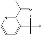 1-[3-(TRIFLUOROMETHYL)PYRIDIN-2-YL]ETHANONE Struktur