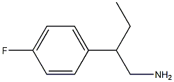 2-(4-FLUOROPHENYL)BUTAN-1-AMINE Struktur