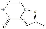 2-METHYLPYRAZOLO[1,5-A]PYRAZIN-4(5H)-ONE Struktur