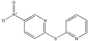 5-nitro-2-(2-pyridylthio)pyridine Struktur