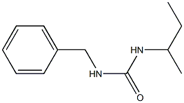 N-benzyl-N'-(sec-butyl)urea Struktur