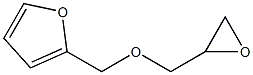 2-[(oxiran-2-ylmethoxy)methyl]furan Struktur