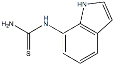 N-(1H-indol-7-yl)thiourea Struktur