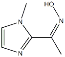 1-(1-methyl-1H-imidazol-2-yl)ethanone oxime Struktur