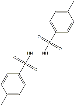 4-methyl-N'-[(4-methylphenyl)sulfonyl]benzenesulfonohydrazide Struktur