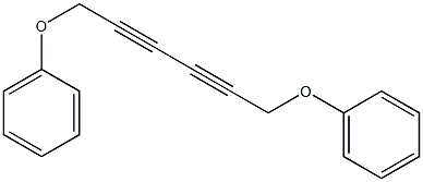 1,6-diphenoxyhexa-2,4-diyne Struktur