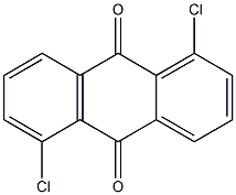 1,5-dichloro-9,10-dihydroanthracene-9,10-dione Struktur