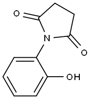 1-(2-hydroxyphenyl)pyrrolidine-2,5-dione Struktur