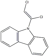 9-(1,2-dichlorovinyl)-9H-carbazole Struktur