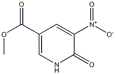 methyl 5-nitro-6-oxo-1,6-dihydropyridine-3-carboxylate Struktur