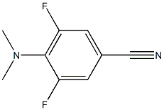 4-(dimethylamino)-3,5-difluorobenzonitrile Struktur