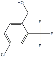 (4-chloro-2-(trifluoromethyl)phenyl)methanol Struktur