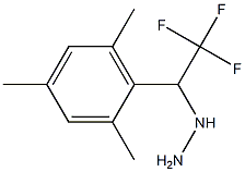 1-(2,2,2-trifluoro-1-mesitylethyl)hydrazine Struktur