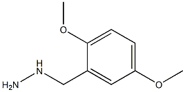 1-(2,5-dimethoxybenzyl)hydrazine Struktur