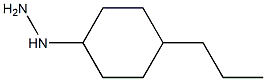 1-(4-propylcyclohexyl)hydrazine Struktur