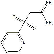 2-(pyridin-2-ylsulfonyl)acetamidine Struktur