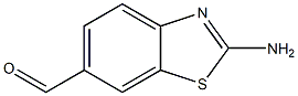 2-aminobenzo[d]thiazole-6-carbaldehyde Struktur