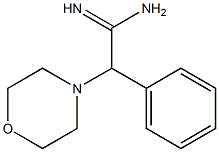 2-morpholino-2-phenylacetamidine Struktur