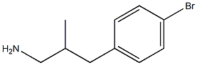 3-(4-Bromo-phenyl)-2-methyl-propylamine Struktur