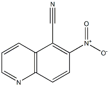 6-nitroquinoline-5-carbonitrile Struktur