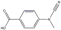 4-(Cyanomethylamino)Benzoic Acid Struktur