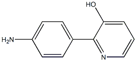 2-(4-Aminophenyl)pyridin-3-ol Struktur