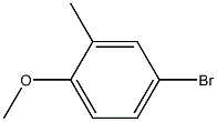 4-bromo-1-methoxy-2-methyl-benzene Struktur