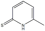 6-methyl-1H-pyridine-2-thione Struktur