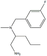 (1-aminopentan-2-yl)[(3-fluorophenyl)methyl]methylamine Struktur