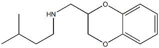 (2,3-dihydro-1,4-benzodioxin-2-ylmethyl)(3-methylbutyl)amine Struktur