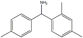 (2,4-dimethylphenyl)(4-methylphenyl)methanamine Struktur