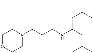 (2,6-dimethylheptan-4-yl)[3-(morpholin-4-yl)propyl]amine Struktur