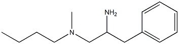 (2-amino-3-phenylpropyl)(butyl)methylamine Struktur