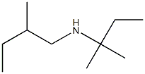 (2-methylbutan-2-yl)(2-methylbutyl)amine Struktur