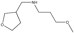 (3-methoxypropyl)(oxolan-3-ylmethyl)amine Struktur