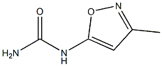 (3-methyl-1,2-oxazol-5-yl)urea Struktur