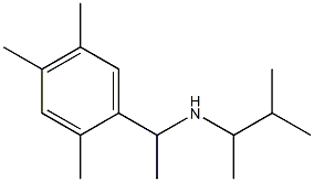 (3-methylbutan-2-yl)[1-(2,4,5-trimethylphenyl)ethyl]amine Structure