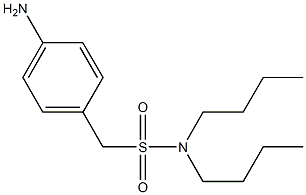 (4-aminophenyl)-N,N-dibutylmethanesulfonamide Struktur