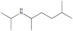 (5-methylhexan-2-yl)(propan-2-yl)amine Struktur