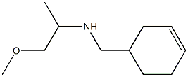 (cyclohex-3-en-1-ylmethyl)(1-methoxypropan-2-yl)amine Struktur