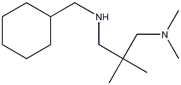 (cyclohexylmethyl)({2-[(dimethylamino)methyl]-2-methylpropyl})amine Struktur