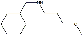 (cyclohexylmethyl)(3-methoxypropyl)amine Struktur