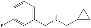 (cyclopropylmethyl)[(3-fluorophenyl)methyl]amine Struktur